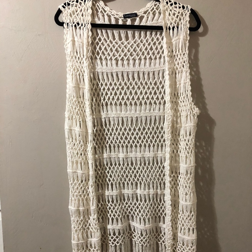 Hippieish Long Macrame wrap